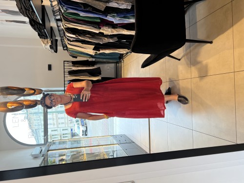 MOTYL długa TRUSKAWKA ,rozmiary !